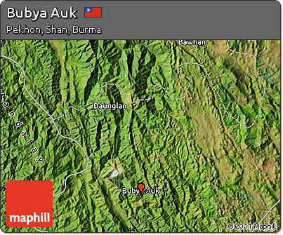 Satellite Map of Bubya Auk