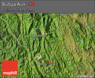 Satellite Map of Bubya Auk