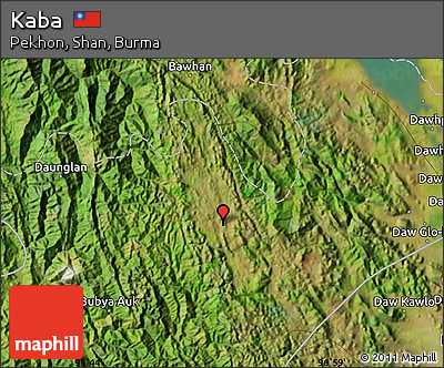 Satellite Map of Kaba