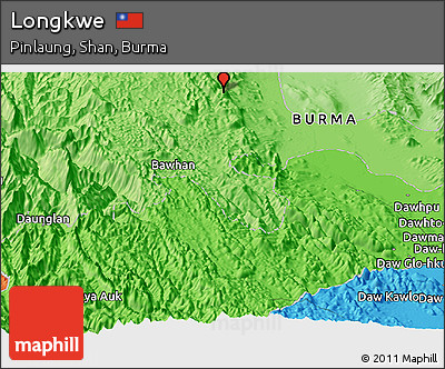 Political Panoramic Map of Longkwe