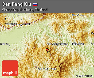 Physical Map of Ban Pang Kiu