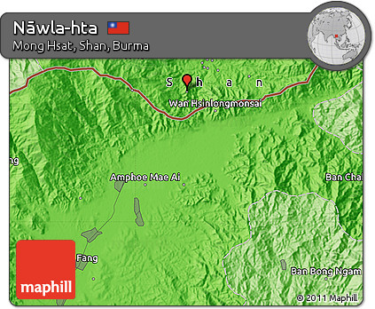 Political Map of Nāwla-hta