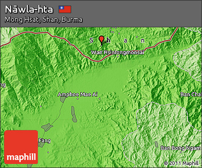 Political Map of Nāwla-hta