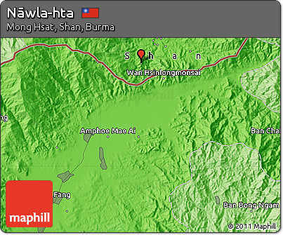 Political Map of Nāwla-hta