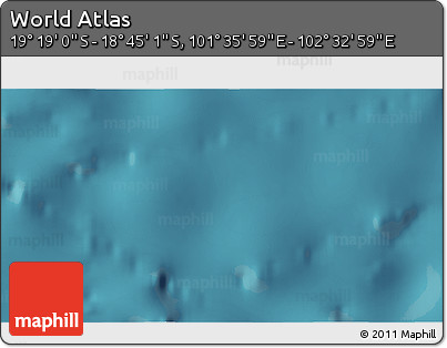Satellite 3D Map of the Area around 19° 2' 1" S, 102° 4' 29" E