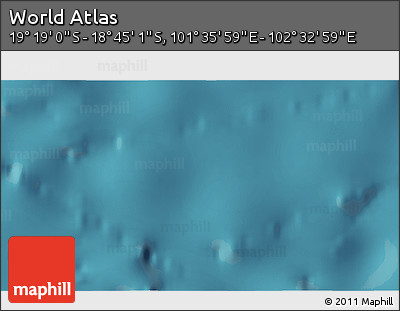 Satellite 3D Map of the Area around 19° 2' 1" S, 102° 4' 29" E