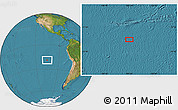 Satellite Location Map of the area around 19° 2' 1" S, 105° 19' 29" W