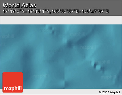 Satellite 3D Map of the Area around 19° 2' 1" S, 106° 19' 29" E