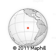 Outline Map of the Area around 19° 2' 1" S, 107° 52' 30" W, rectangular outline