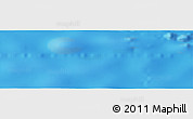 Shaded Relief Panoramic Map of the area around 19° 2' 1" S, 109° 34' 29" W