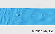 Shaded Relief Panoramic Map of the area around 19° 2' 1" S, 110° 25' 30" W