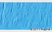 Physical 3D Map of the area around 19° 2' 1" S, 111° 16' 30" W