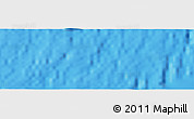 Shaded Relief Panoramic Map of the area around 19° 2' 1" S, 112° 7' 30" W