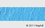Shaded Relief Panoramic Map of the area around 19° 2' 1" S, 112° 58' 29" W