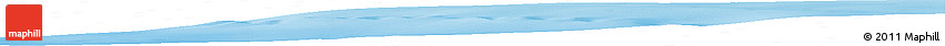 Shaded Relief Horizon Map of the Area around 19° 2' 1" S, 115° 40' 30" E