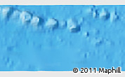 Shaded Relief 3D Map of the area around 19° 2' 1" S, 115° 31' 30" W