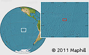 Satellite Location Map of the area around 19° 2' 1" S, 115° 31' 30" W