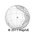Outline Map of the Area around 19° 2' 1" S, 115° 31' 30" W, rectangular outline