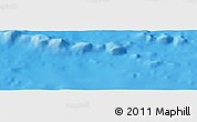 Shaded Relief Panoramic Map of the area around 19° 2' 1" S, 115° 31' 30" W