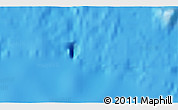 Physical 3D Map of the area around 19° 2' 1" S, 116° 22' 30" W