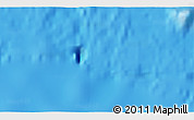 Shaded Relief 3D Map of the area around 19° 2' 1" S, 116° 22' 30" W