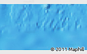 Physical 3D Map of the area around 19° 2' 1" S, 117° 13' 29" W