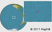 Satellite Location Map of the area around 19° 2' 1" S, 117° 13' 29" W