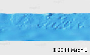 Physical Panoramic Map of the area around 19° 2' 1" S, 117° 13' 29" W