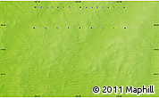 Physical Map of the area around 19° 2' 1" S, 122° 28' 29" E