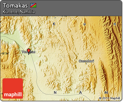 Physical Map of Tomakas