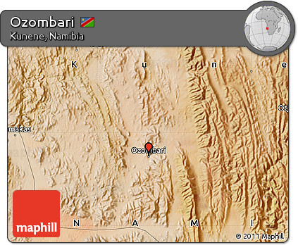 Satellite Map of Ozombari