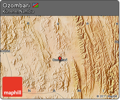 Satellite Map of Ozombari