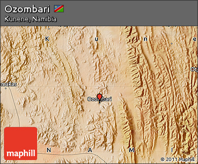 Satellite Map of Ozombari
