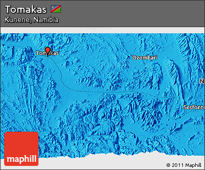 Political Panoramic Map of Tomakas