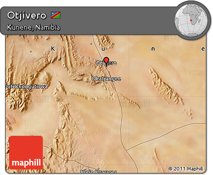Satellite Map of Otjivero