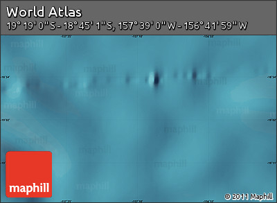 Satellite Map of the Area around 19° 2' 1" S, 157° 10' 30" W