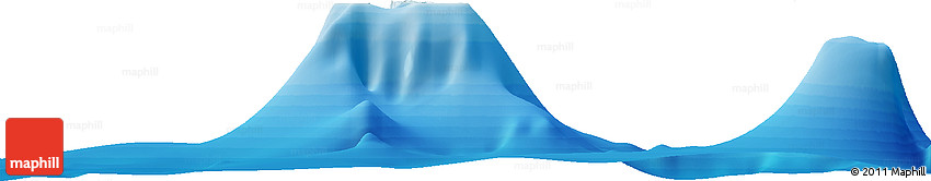 Political Horizon Map of the Area around 19° 2' 1" S, 159° 43' 29" W