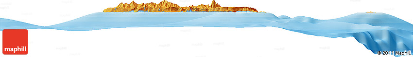 Political Horizon Map of the Area around 19° 2' 1" S, 169° 13' 29" E