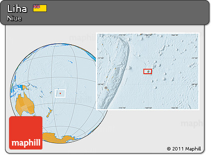 Political Location Map of Liha