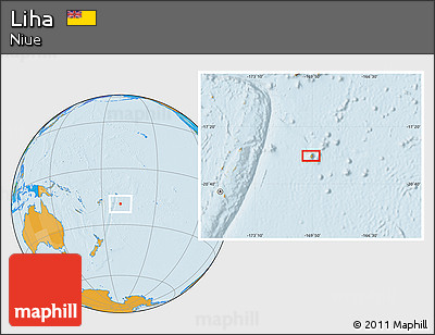 Political Location Map of Liha