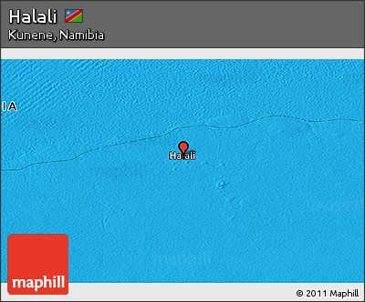 Political Panoramic Map of Halali