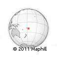 Outline Map of the Area around 19° 2' 1" S, 175° 52' 30" W, rectangular outline