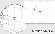 Blank Location Map of Undu