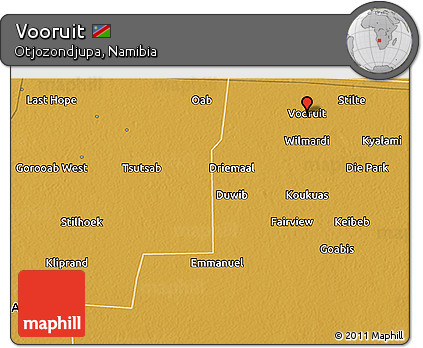 Physical 3D Map of Vooruit