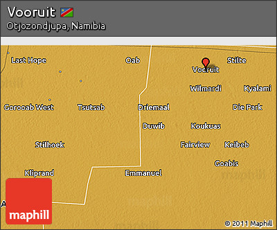 Physical 3D Map of Vooruit