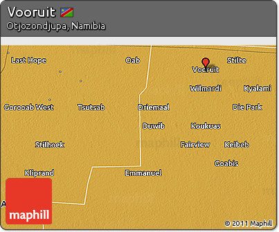 Physical 3D Map of Vooruit