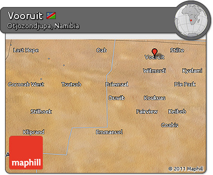 Satellite 3D Map of Vooruit