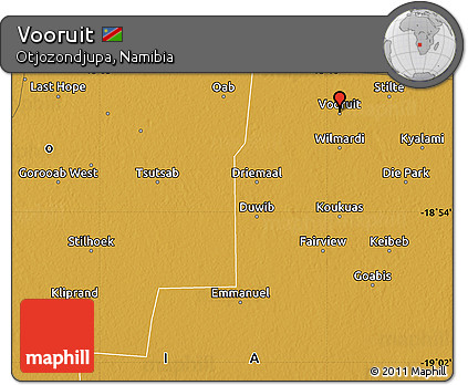 Physical Map of Vooruit