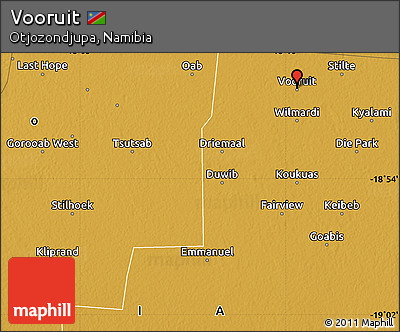 Physical Map of Vooruit