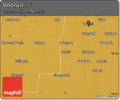 Physical Map of Vooruit